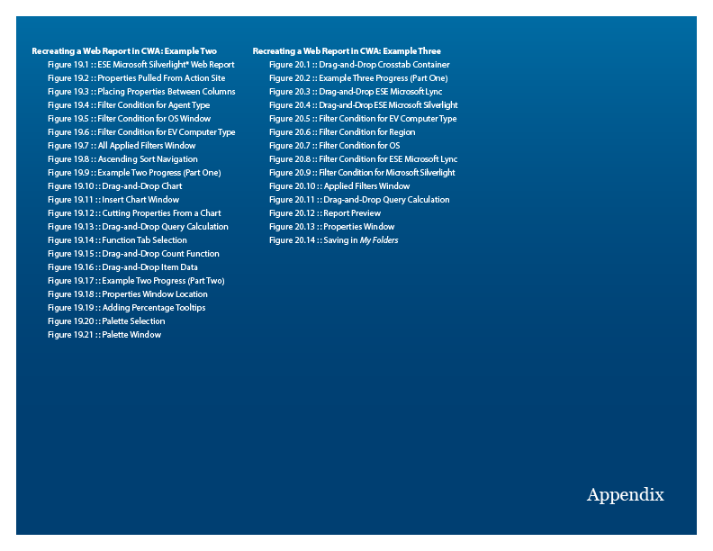 Cognos Workspace Advanced Guide for IBM Web Reports Users demo image 8 in carousel