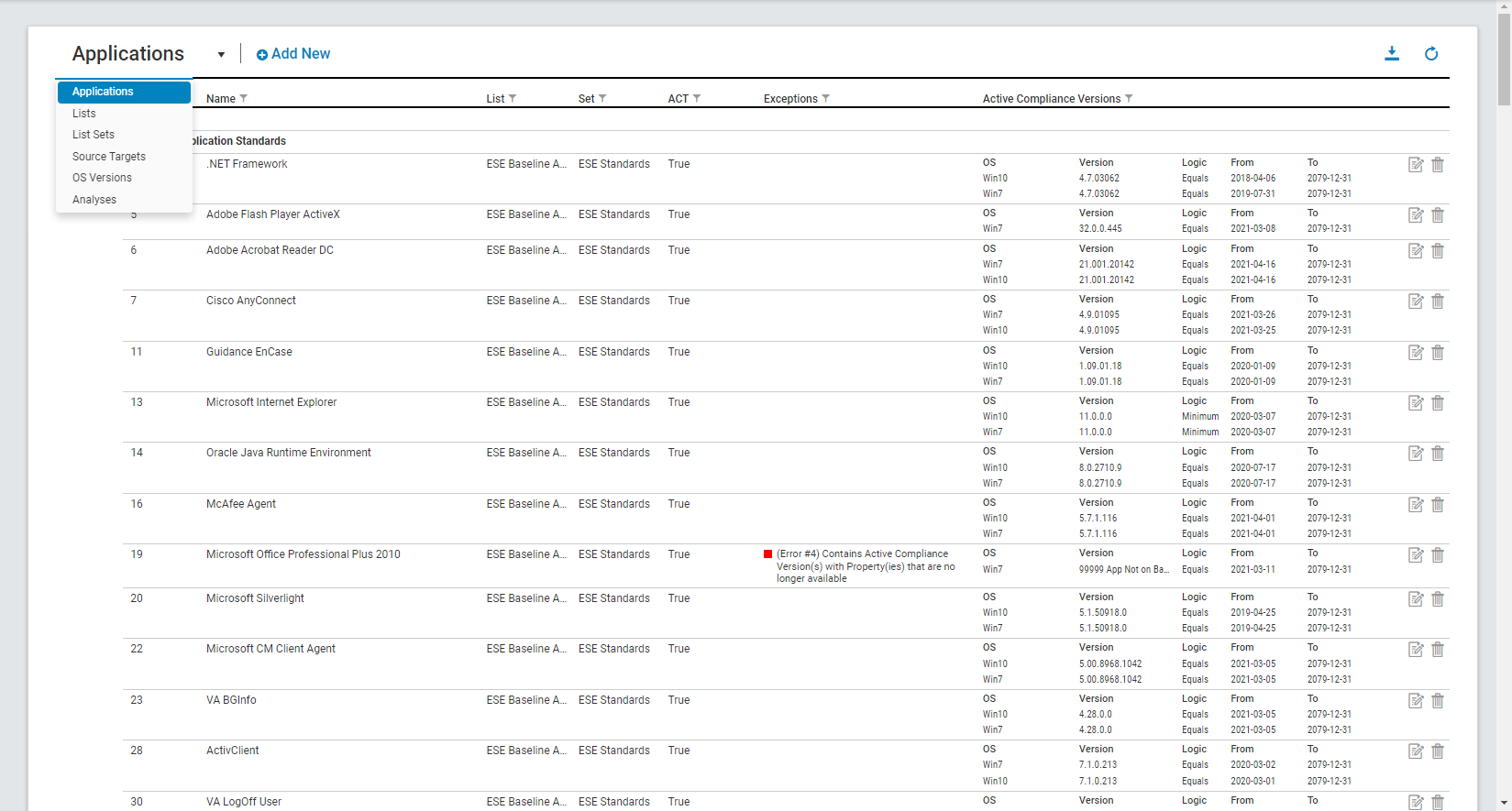ESE Application demo image 1 in carousel